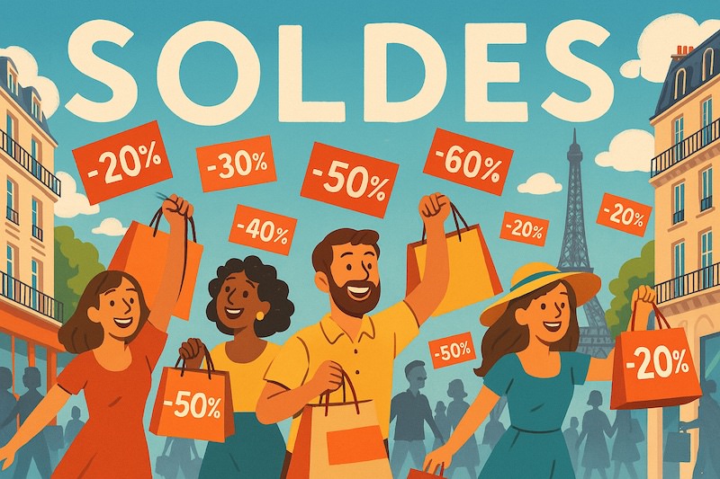 Les soldes d'été à Paris, du 25 juin au 22 juillet 2025