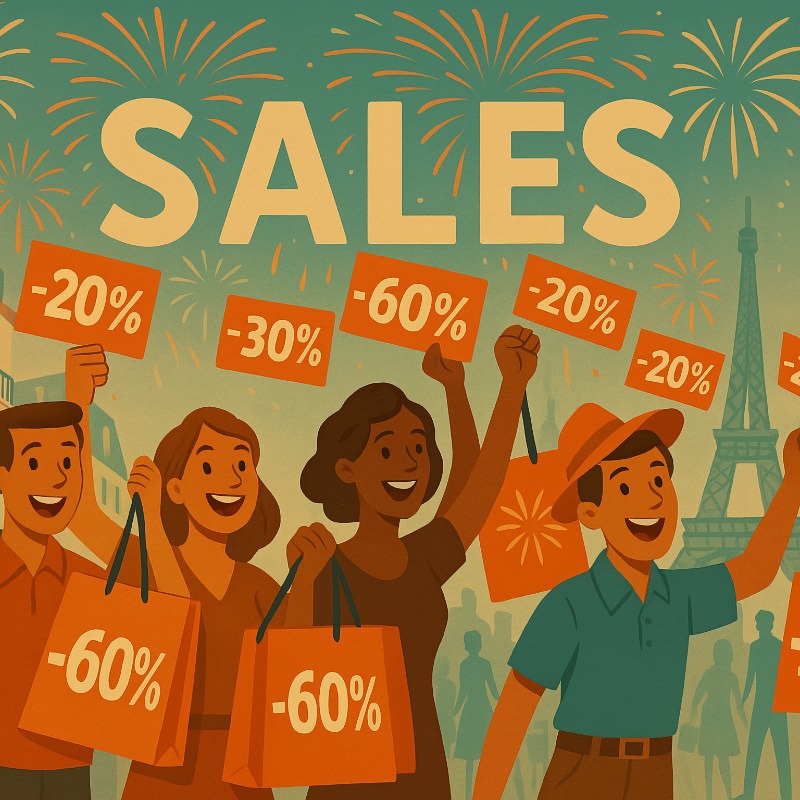 Les soldes d'été à Paris, du 25 juin au 22 juillet 2025