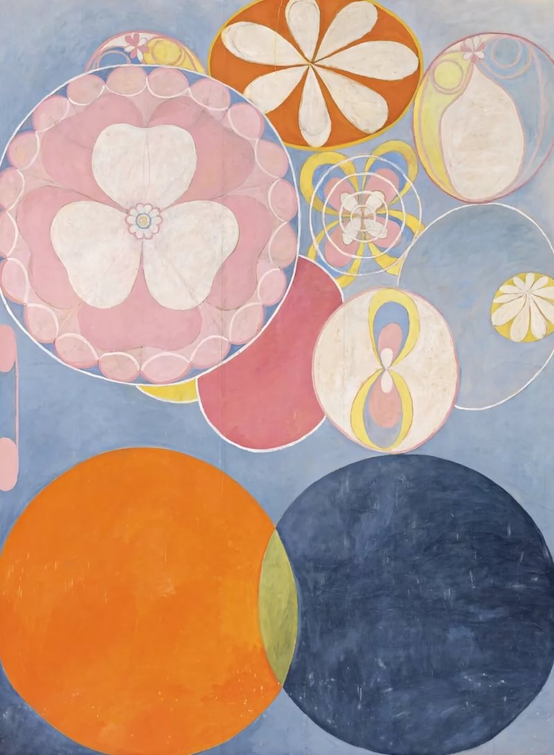 Hilma af Klint exhibition at the Grand Palais until 30th August 2026